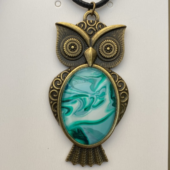 Jewelry - 491. Svetlana Yeung Original Handmade Pendant Cord Necklace